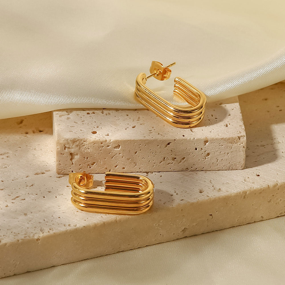Charimelle | Kołczyki 18K Złoto