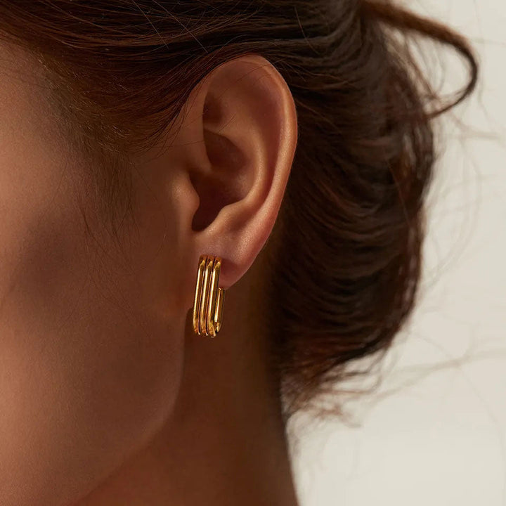 Charimelle | Kołczyki 18K Złoto