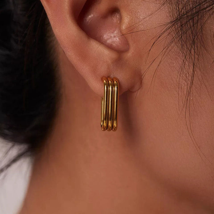 Charimelle | Kołczyki 18K Złoto