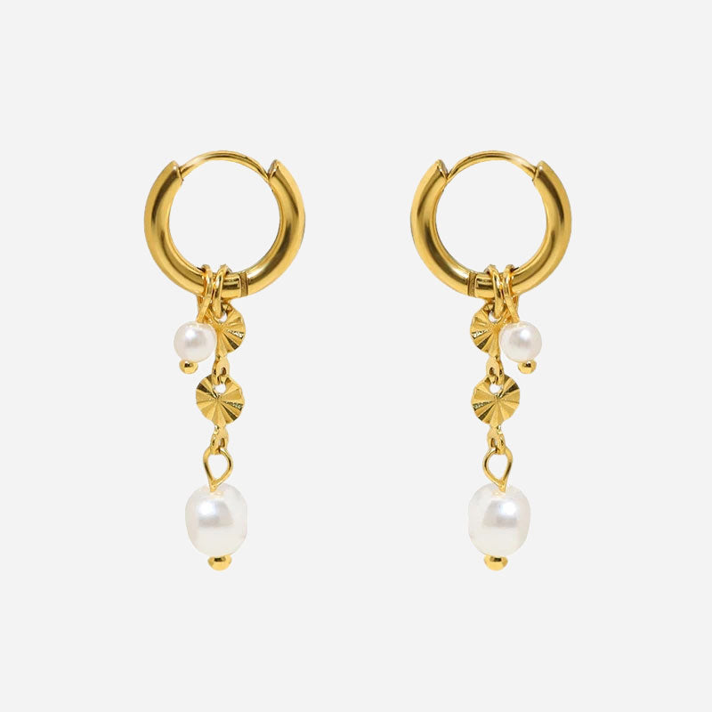 Lyanneta | Kolczyki Auringonpaiste 18K Złoto