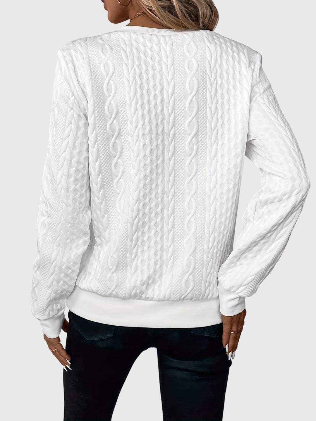 Nora™ | Sweter z zamkiem zasilającym