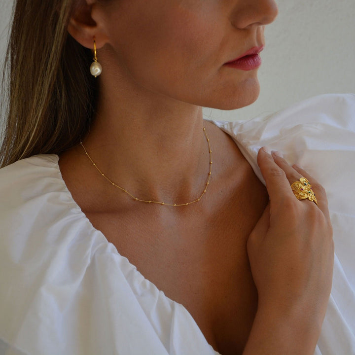Jaurelynn | Naszyjnik 18K Złote