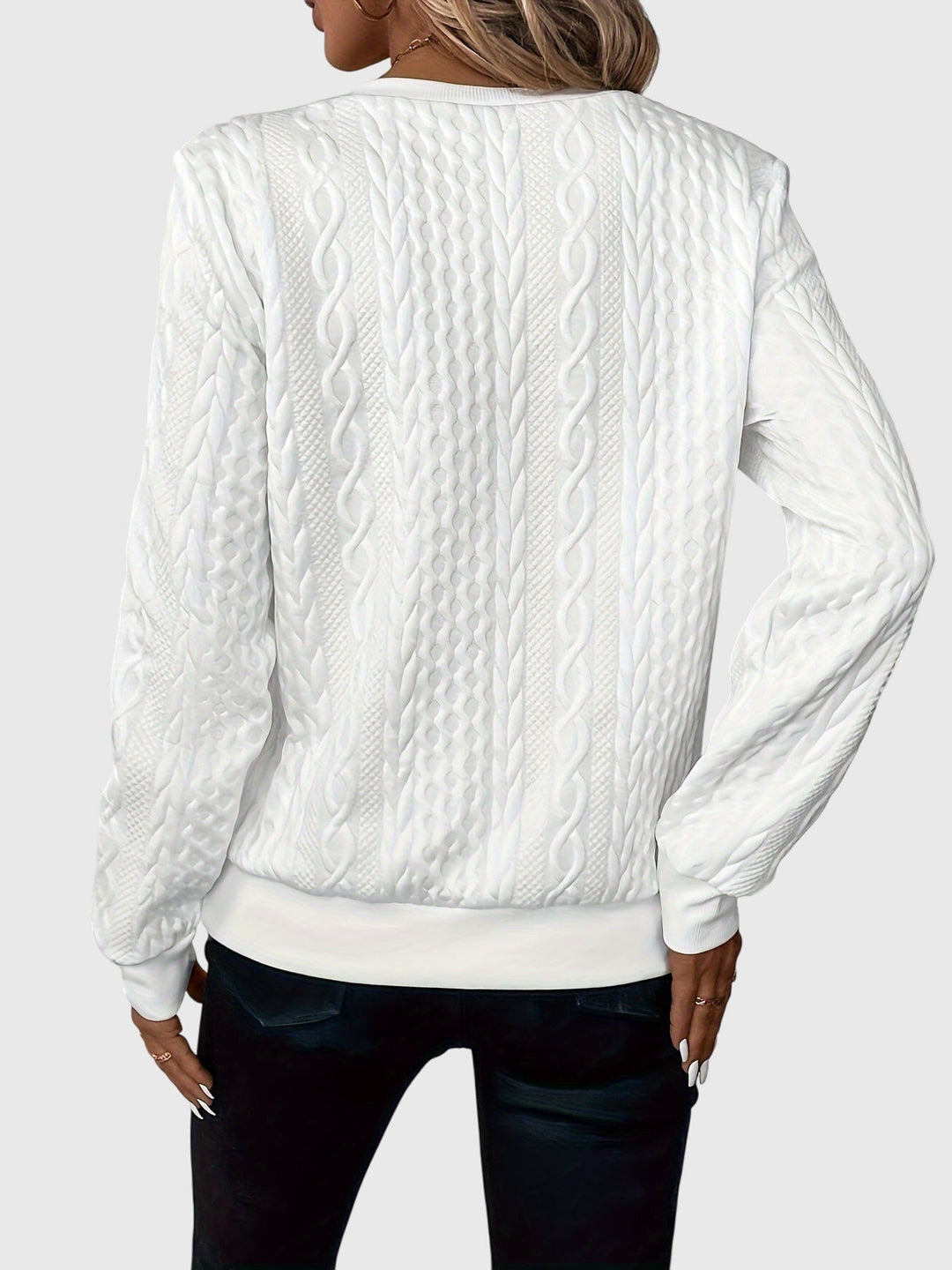 Nora™ | Sweter z zamkiem zasilającym