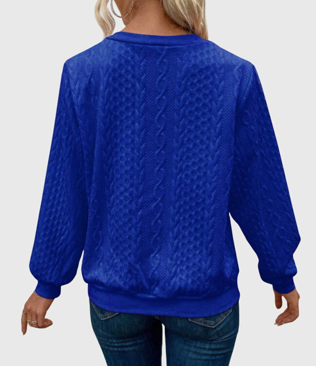 Nora™ | Sweter z zamkiem zasilającym