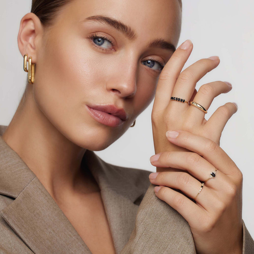 Velerianne | Pierścionek Stały 14k Złote
