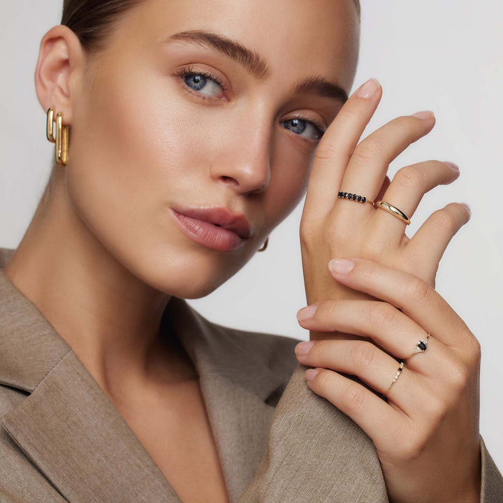 Velerianne | Pierścionek Stały 14k Złote