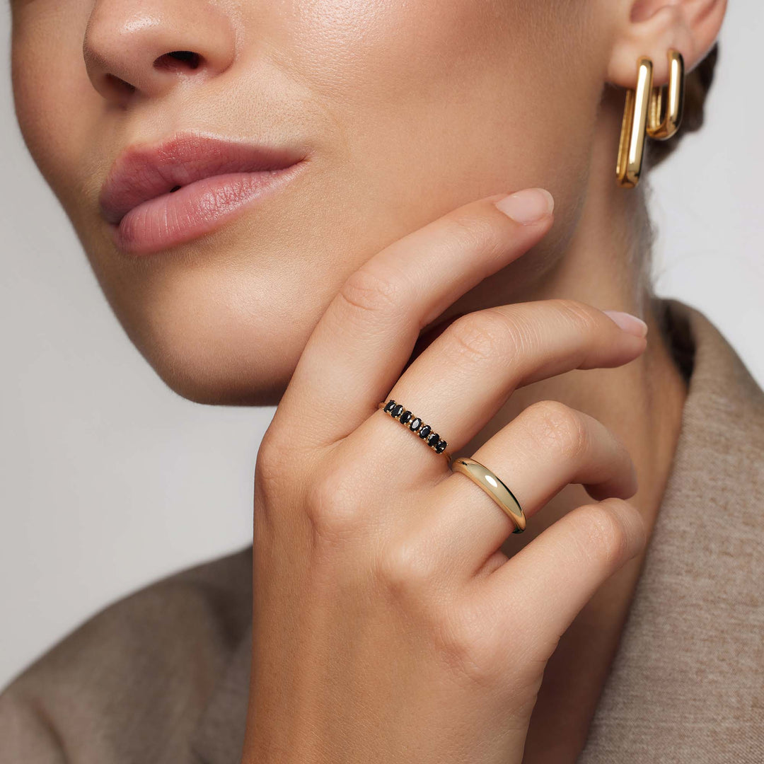 Velerianne | Pierścionek Stały 14k Złote