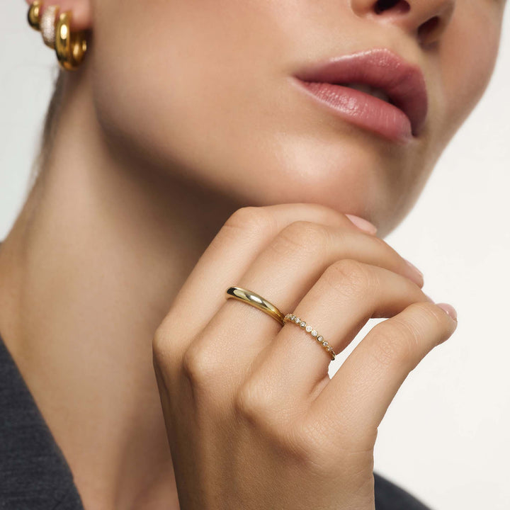 Izawiana | Pierścionek diamentowy 18K Złote