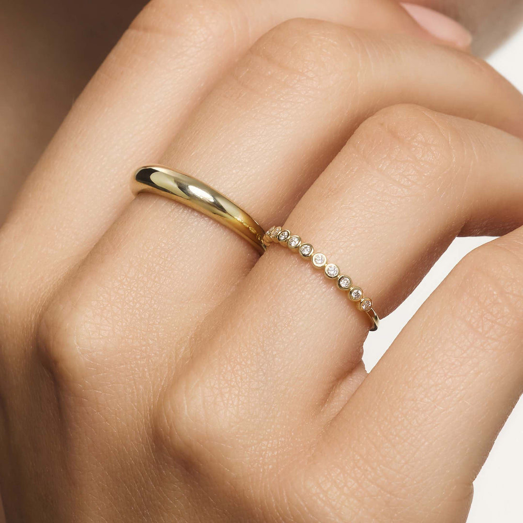 Izawiana | Pierścionek diamentowy 18K Złote