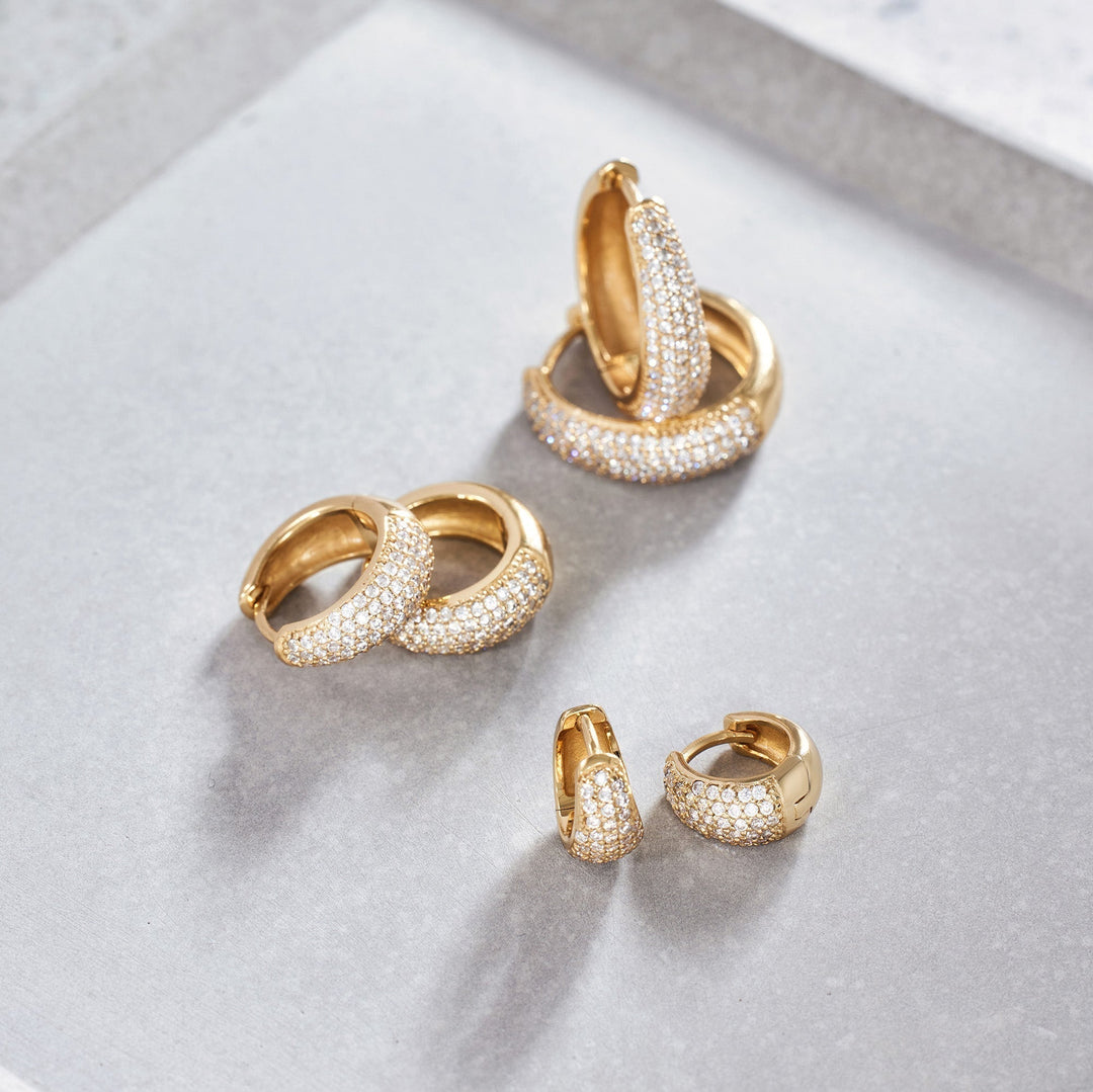 Venazelle | Kołczyki 18K Złoto