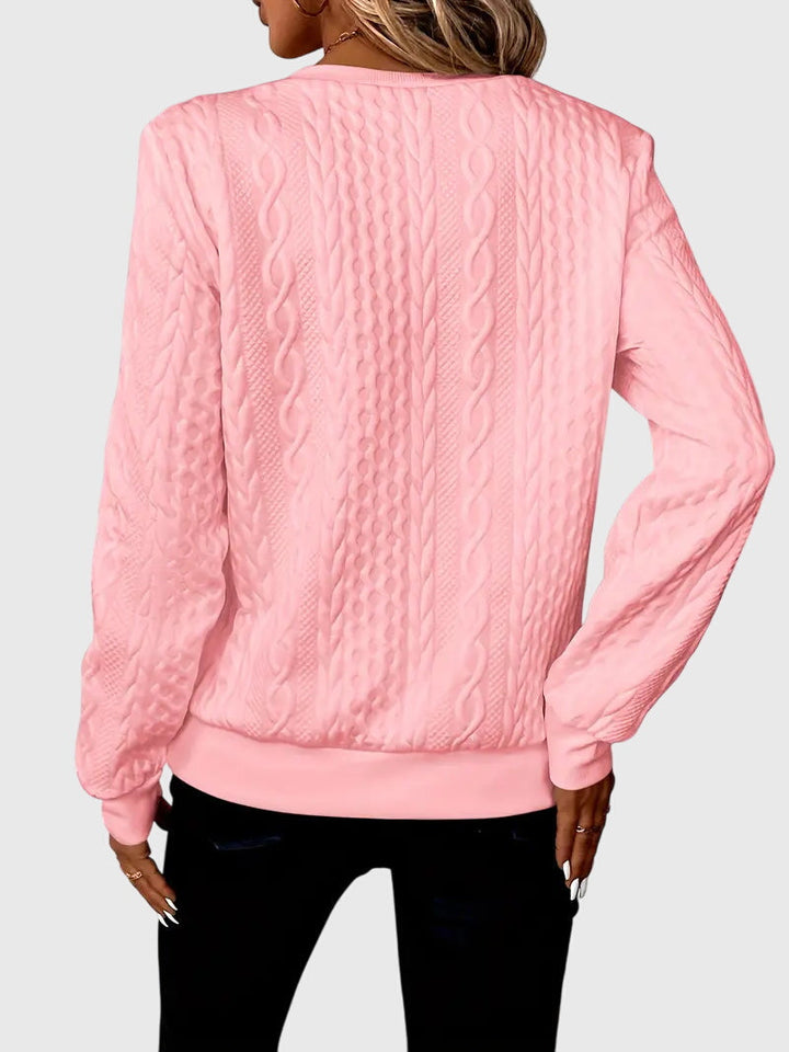 Nora™ | Sweter z zamkiem zasilającym