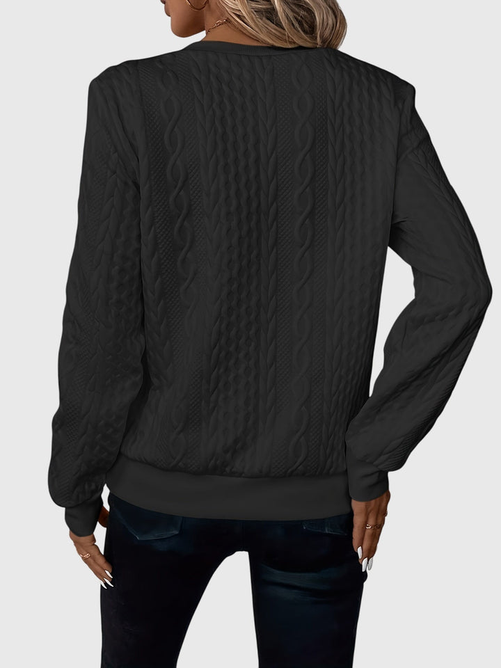 Nora™ | Sweter z zamkiem zasilającym