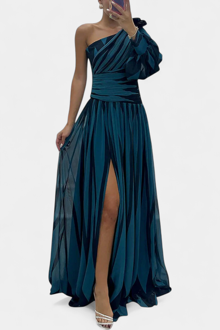 Aubryza | Stylowa Maxi Sukienka