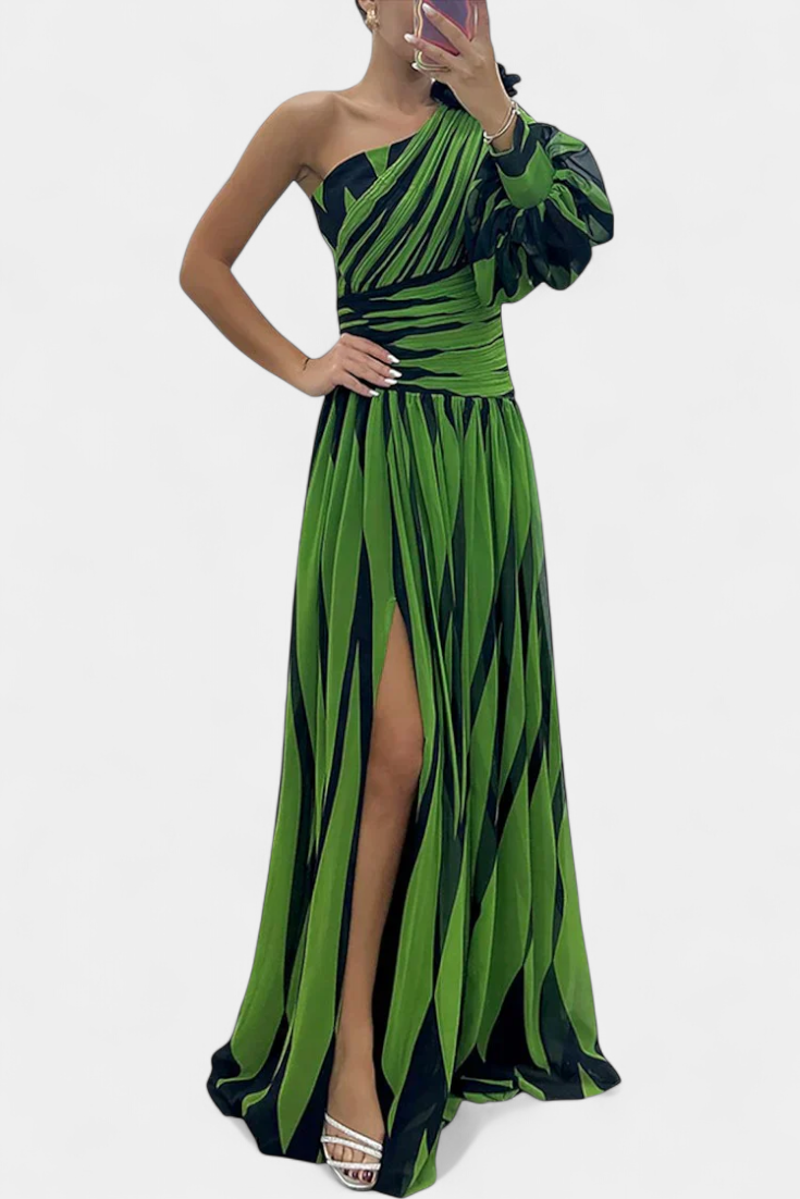 Aubryza | Stylowa Maxi Sukienka
