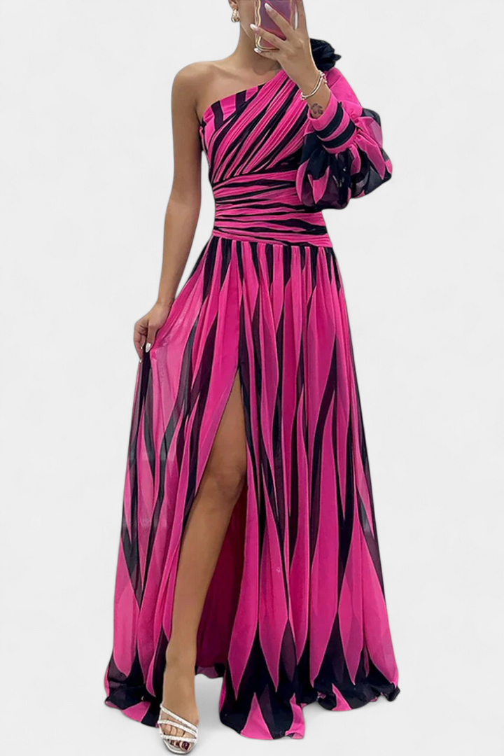 Aubryza | Stylowa Maxi Sukienka