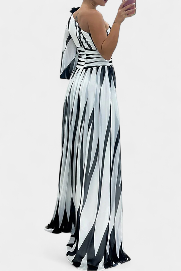Aubryza | Stylowa Maxi Sukienka