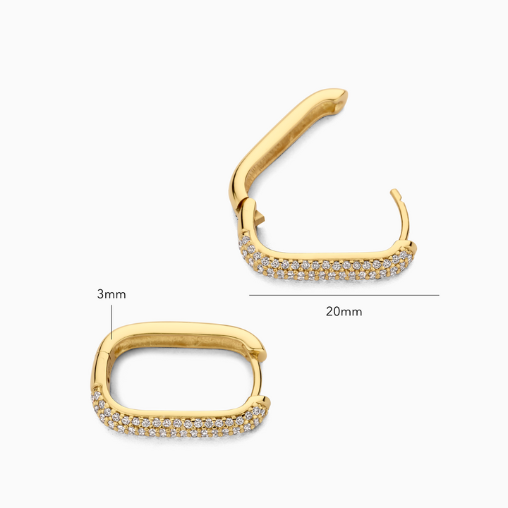 Arizaleth | Kołczyki 18k Złote