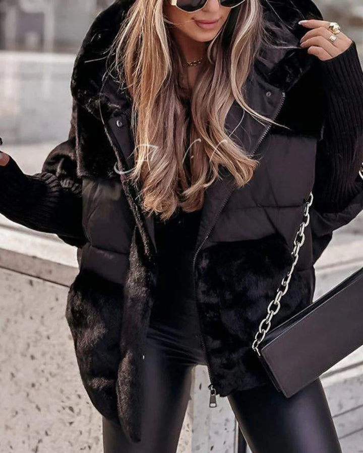 SONYA | Stylowa kurtka puchowa z kapturem