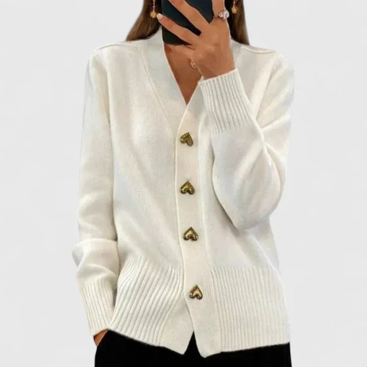 Lillyanne | Elegancki sweter