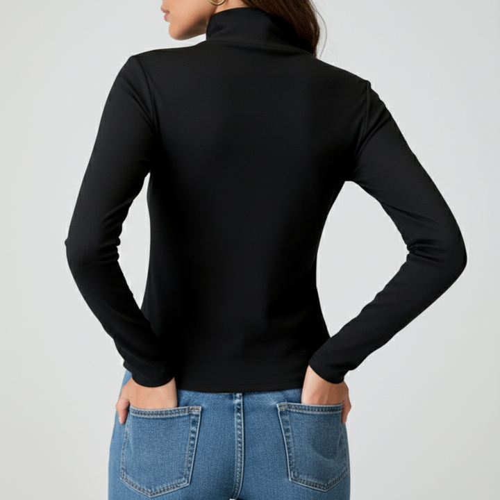 PAULINA™ | Elegancki sweter z wysokim dekoltem