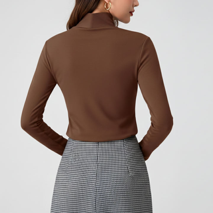 PAULINA™ | Elegancki sweter z wysokim dekoltem