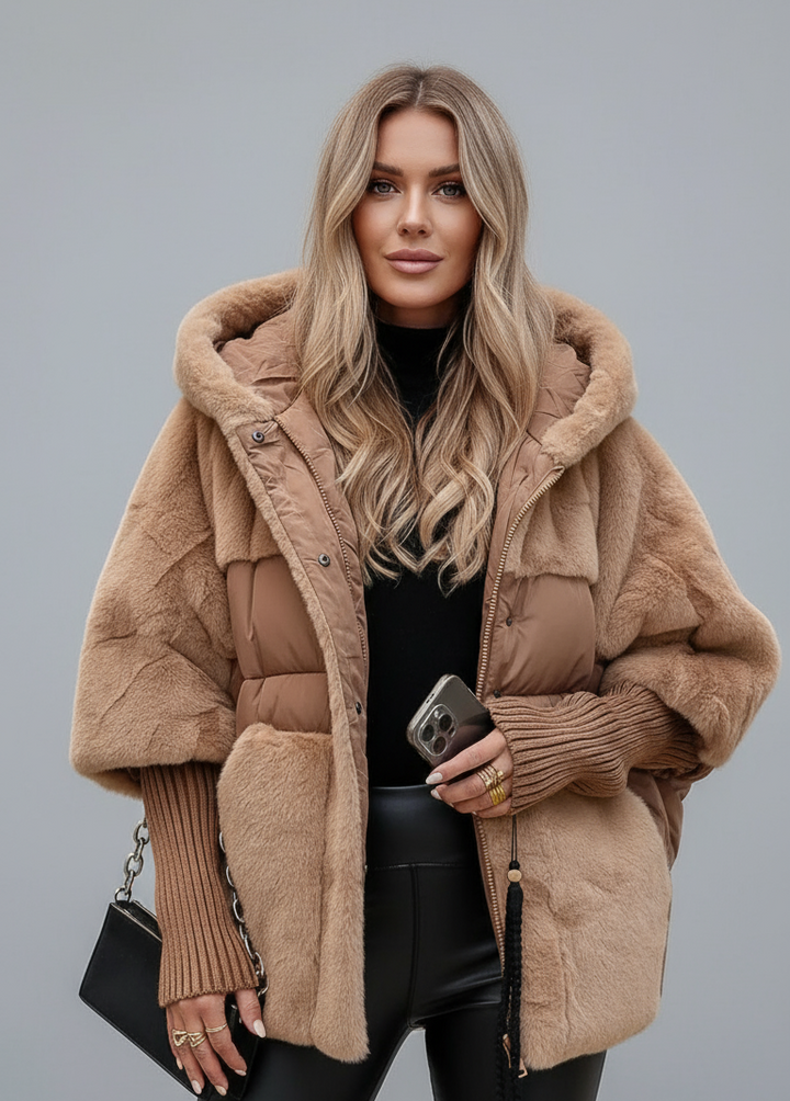 SONYA | Stylowa kurtka puchowa z kapturem