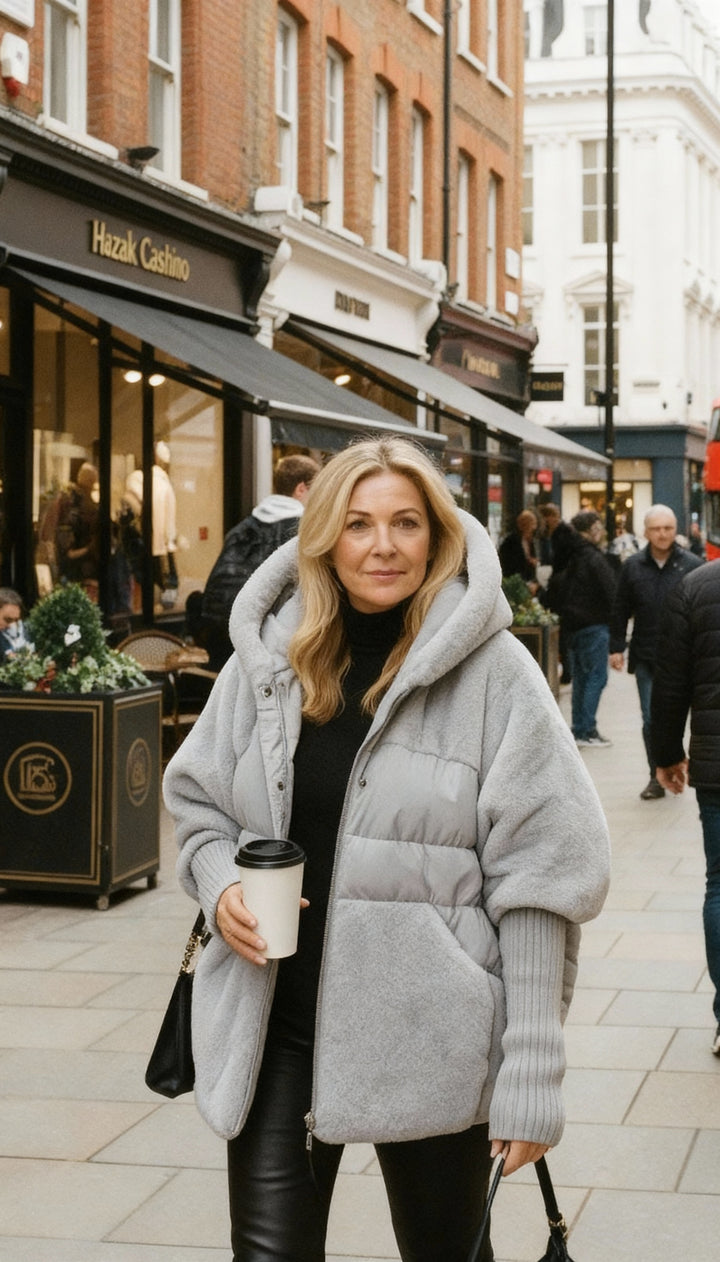 SONYA | Stylowa kurtka puchowa z kapturem