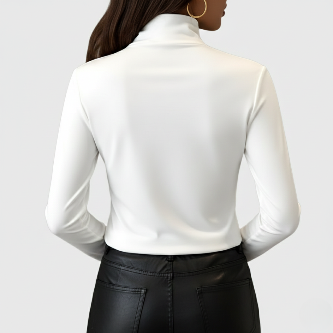 PAULINA™ | Elegancki sweter z wysokim dekoltem