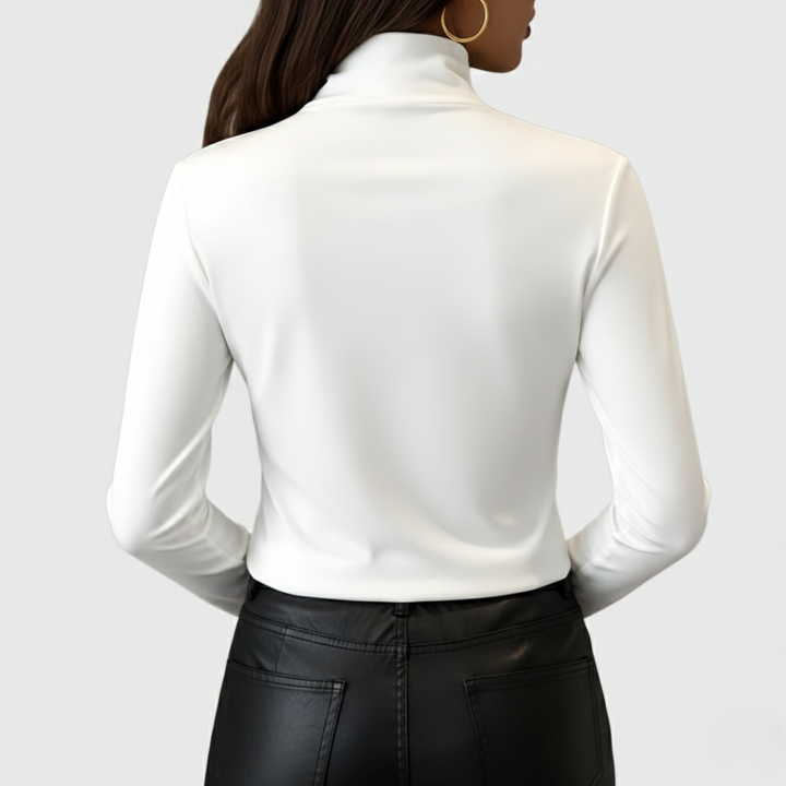 PAULINA™ | Elegancki sweter z wysokim dekoltem