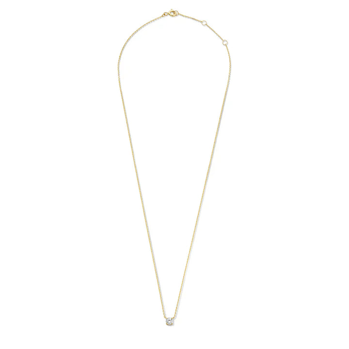 Isawienna | Naszyjnik z moissanitem 14k Złoto